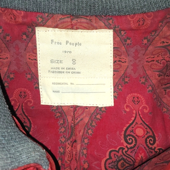 Women's 70's Vintage Free People Jacket - Picture 3 of 6